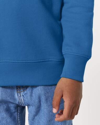 Mini Changer 2.0 - Das Iconic Kinder-Sweatshirt - Royal Blue - 3-4/98-104cm bedrucken, Art.-Nr. STSK181C23003