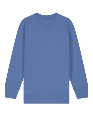 Mini Changer 2.0 - Das Iconic Kinder-Sweatshirt - Bright Blue - 9-11/134-146cm bedrucken, Art.-Nr. STSK181C05309