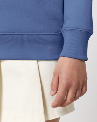 Mini Changer 2.0 - Das Iconic Kinder-Sweatshirt - Bright Blue - 12-13/152-158cm bedrucken, Art.-Nr. STSK181C05312