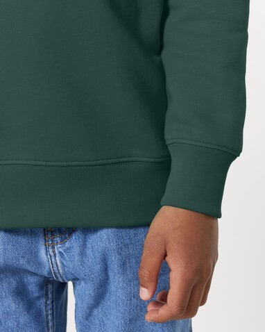 Mini Changer 2.0 - Das Iconic Kinder-Sweatshirt - Glazed Green - 7-8/122-128cm bedrucken, Art.-Nr. STSK181C03607