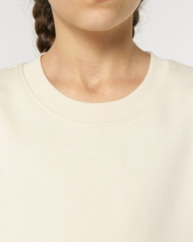 Mini Changer 2.0 - Das Iconic Kinder-Sweatshirt - Natural Raw - 3-4/98-104cm bedrucken, Art.-Nr. STSK181C05403