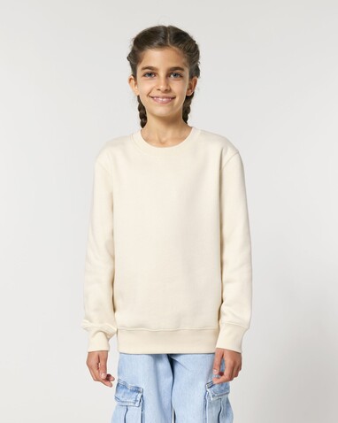 Mini Changer 2.0 - Das Iconic Kinder-Sweatshirt - Natural Raw - 9-11/134-146cm bedrucken, Art.-Nr. STSK181C05409