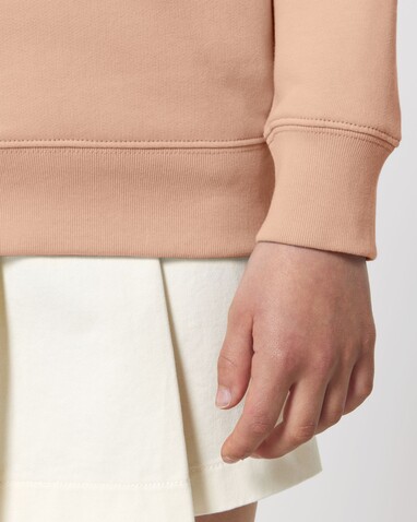 Mini Changer 2.0 - Das Iconic Kinder-Sweatshirt - Fraiche Peche - 9-11/134-146cm bedrucken, Art.-Nr. STSK181C10109