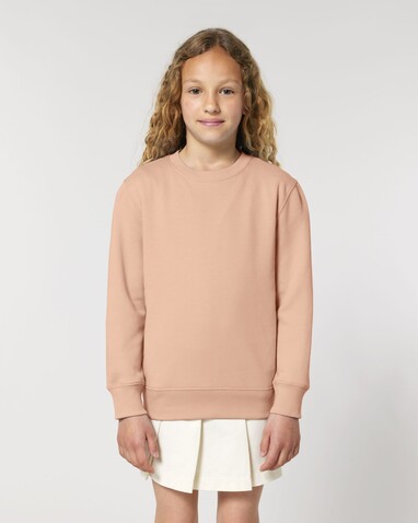 Mini Changer 2.0 - Das Iconic Kinder-Sweatshirt - Fraiche Peche - 3-4/98-104cm bedrucken, Art.-Nr. STSK181C10103