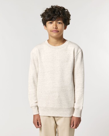 Mini Changer 2.0 - Das Iconic Kinder-Sweatshirt - Eco Heather - 3-4/98-104cm bedrucken, Art.-Nr. STSK181C14703