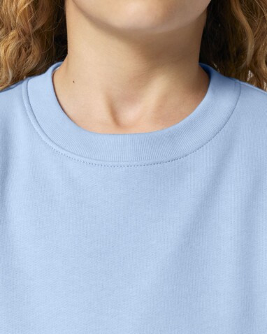 Mini Changer 2.0 - Das Iconic Kinder-Sweatshirt - Blue Soul - 3-4/98-104cm bedrucken, Art.-Nr. STSK181C14903