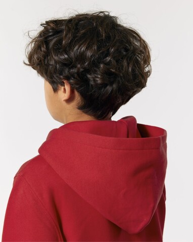 Mini Cultivator 2.0 - Der Iconic Kinder-Zip-Hoodie - Red - 9-11/134-146cm bedrucken, Art.-Nr. STSK182C00409