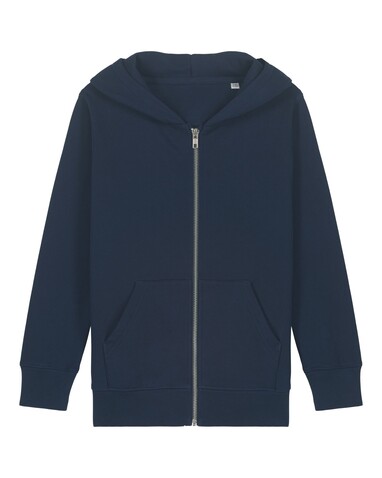 Mini Cultivator 2.0 - Der Iconic Kinder-Zip-Hoodie - French Navy - 5-6/110-116cm bedrucken, Art.-Nr. STSK182C72705