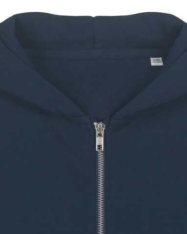 Mini Cultivator 2.0 - Der Iconic Kinder-Zip-Hoodie - French Navy - 7-8/122-128cm bedrucken, Art.-Nr. STSK182C72707