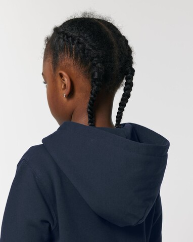 Mini Cultivator 2.0 - Der Iconic Kinder-Zip-Hoodie - French Navy - 12-13/152-158cm bedrucken, Art.-Nr. STSK182C72712