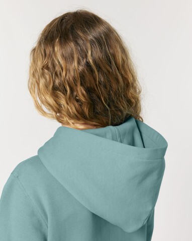 Mini Cultivator 2.0 - Der Iconic Kinder-Zip-Hoodie - Teal Monstera - 5-6/110-116cm bedrucken, Art.-Nr. STSK182C06005