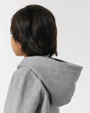 Mini Cultivator 2.0 - Der Iconic Kinder-Zip-Hoodie - Heather Grey - 12-13/152-158cm bedrucken, Art.-Nr. STSK182C25012