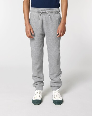 Mini Mover 2.0 - Die Iconic Kinder-Jogginghose - Heather Grey - 12-13/152-158cm bedrucken, Art.-Nr. STSK183C25012
