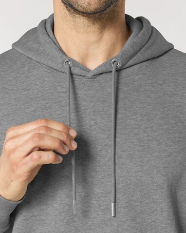 Cruiser 2.0 - Der Iconic Unisex-Hoodie - Mid Heather Grey - XS bedrucken, Art.-Nr. STSU177C650XS