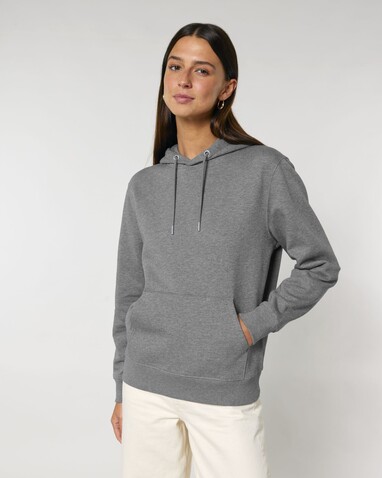 Cruiser 2.0 - Der Iconic Unisex-Hoodie - Mid Heather Grey - L bedrucken, Art.-Nr. STSU177C6501L