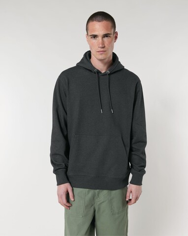 Cruiser 2.0 - Der Iconic Unisex-Hoodie - Dark Heather Grey - M bedrucken, Art.-Nr. STSU177C6511M