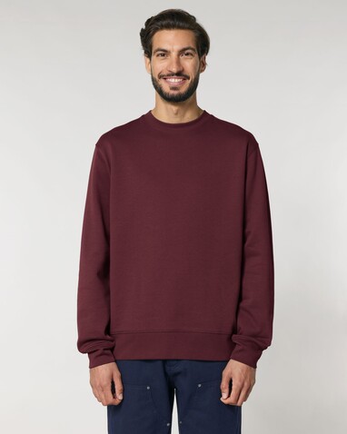 Changer 2.0 - Das Iconic Rundhals-Unisex-Sweatshirt - Burgundy - L bedrucken, Art.-Nr. STSU178C2441L