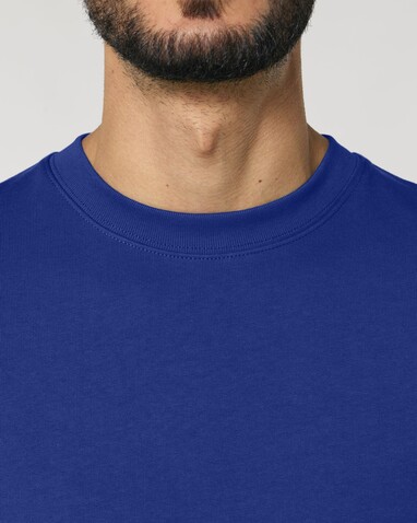 Changer 2.0 - Das Iconic Rundhals-Unisex-Sweatshirt - Worker Blue - 5XL bedrucken, Art.-Nr. STSU178C0885X