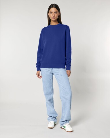 Changer 2.0 - Das Iconic Rundhals-Unisex-Sweatshirt - Worker Blue - XXL bedrucken, Art.-Nr. STSU178C0882X
