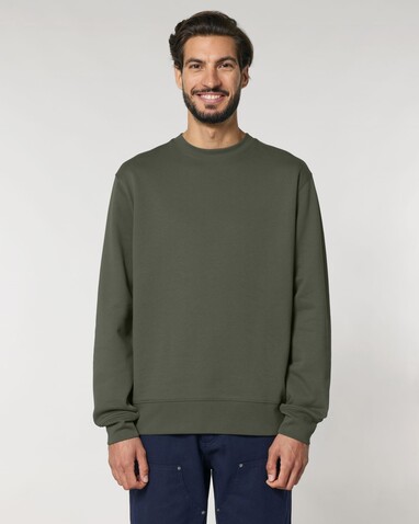 Changer 2.0 - Das Iconic Rundhals-Unisex-Sweatshirt - Khaki - 3XL bedrucken, Art.-Nr. STSU178C2233X