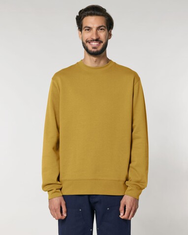 Changer 2.0 - Das Iconic Rundhals-Unisex-Sweatshirt - Ochre - 3XL bedrucken, Art.-Nr. STSU178C0483X