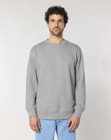 Changer 2.0 - Das Iconic Rundhals-Unisex-Sweatshirt - Heather Grey - XL bedrucken, Art.-Nr. STSU178C2501X