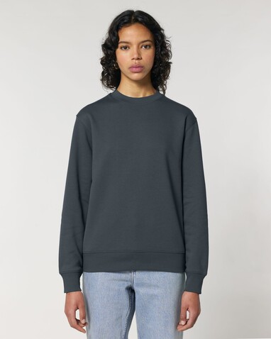 Changer 2.0 - Das Iconic Rundhals-Unisex-Sweatshirt - India Ink Grey - XS bedrucken, Art.-Nr. STSU178C715XS