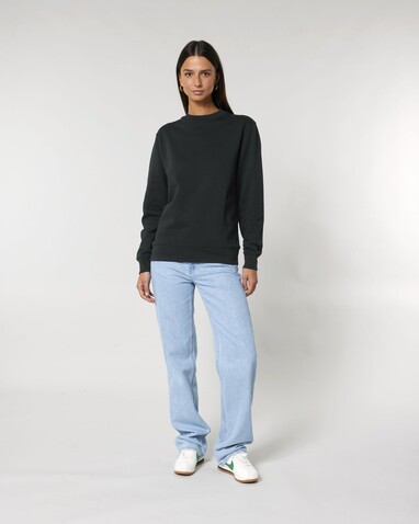 Changer 2.0 - Das Iconic Rundhals-Unisex-Sweatshirt - Black - M bedrucken, Art.-Nr. STSU178C0021M