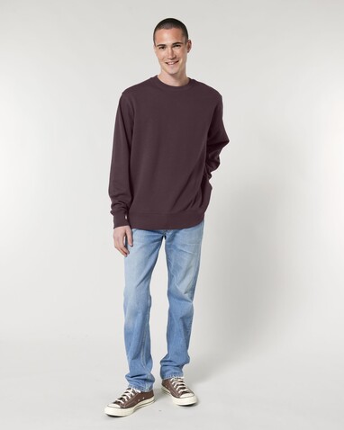 Changer 2.0 - Das Iconic Rundhals-Unisex-Sweatshirt - Red Brown - 3XL bedrucken, Art.-Nr. STSU178C1163X