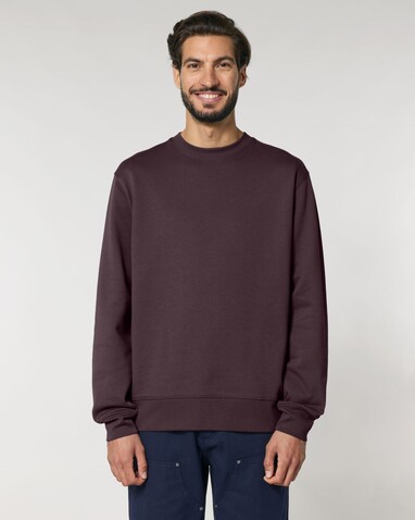 Changer 2.0 - Das Iconic Rundhals-Unisex-Sweatshirt - Red Brown - L bedrucken, Art.-Nr. STSU178C1161L