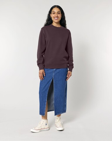 Changer 2.0 - Das Iconic Rundhals-Unisex-Sweatshirt - Red Brown - XL bedrucken, Art.-Nr. STSU178C1161X