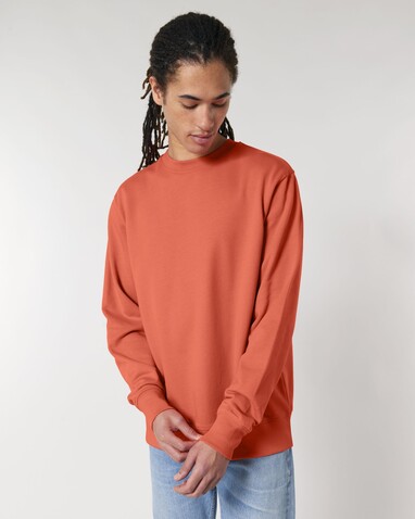 Changer 2.0 - Das Iconic Rundhals-Unisex-Sweatshirt - Fiesta - L bedrucken, Art.-Nr. STSU178C1431L