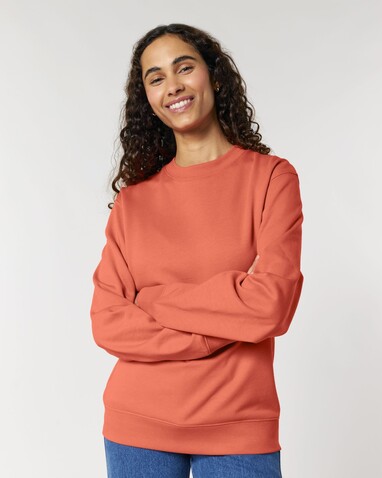 Changer 2.0 - Das Iconic Rundhals-Unisex-Sweatshirt - Fiesta - M bedrucken, Art.-Nr. STSU178C1431M
