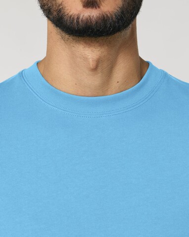Changer 2.0 - Das Iconic Rundhals-Unisex-Sweatshirt - Aqua Blue - XS bedrucken, Art.-Nr. STSU178C145XS