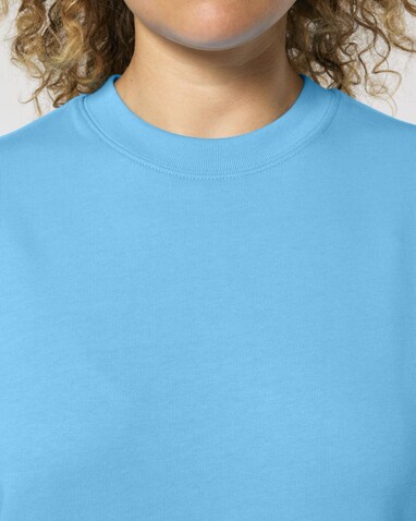 Changer 2.0 - Das Iconic Rundhals-Unisex-Sweatshirt - Aqua Blue - 3XL bedrucken, Art.-Nr. STSU178C1453X