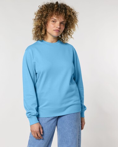 Changer 2.0 - Das Iconic Rundhals-Unisex-Sweatshirt - Aqua Blue - 3XL bedrucken, Art.-Nr. STSU178C1453X
