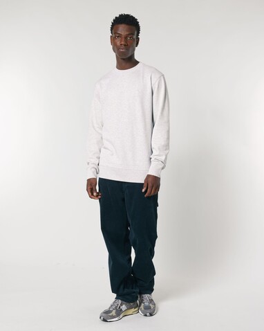 Changer 2.0 - Das Iconic Rundhals-Unisex-Sweatshirt - Cool Heather Grey - 3XL bedrucken, Art.-Nr. STSU178C1463X