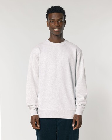 Changer 2.0 - Das Iconic Rundhals-Unisex-Sweatshirt - Cool Heather Grey - M bedrucken, Art.-Nr. STSU178C1461M
