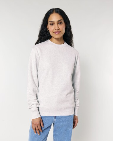 Changer 2.0 - Das Iconic Rundhals-Unisex-Sweatshirt - Cool Heather Grey - 3XL bedrucken, Art.-Nr. STSU178C1463X