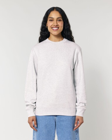 Changer 2.0 - Das Iconic Rundhals-Unisex-Sweatshirt - Cool Heather Grey - M bedrucken, Art.-Nr. STSU178C1461M