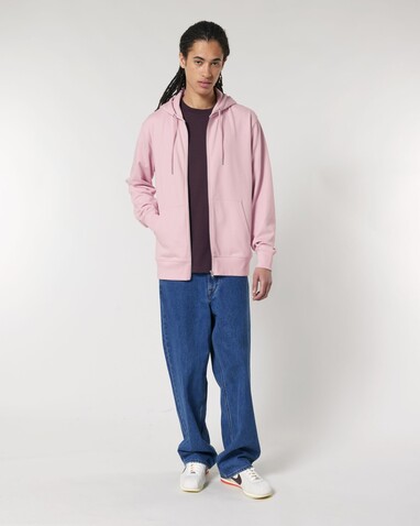 Cultivator 2.0 - Der Iconic Unisex-Zip-Hoodie - Cotton Pink - XS bedrucken, Art.-Nr. STSU179C005XS