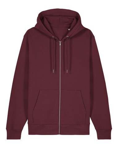 Cultivator 2.0 - Der Iconic Unisex-Zip-Hoodie - Burgundy - 4XL bedrucken, Art.-Nr. STSU179C2444X