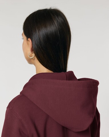 Cultivator 2.0 - Der Iconic Unisex-Zip-Hoodie - Burgundy - S bedrucken, Art.-Nr. STSU179C2441S
