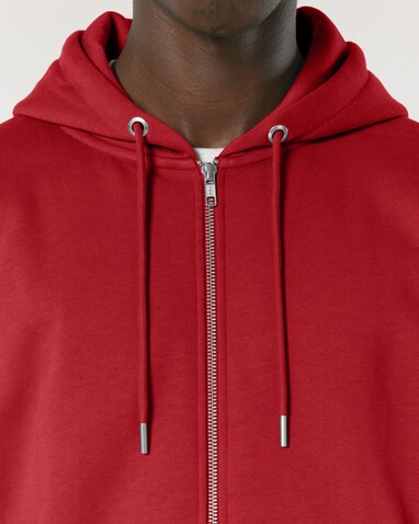 Cultivator 2.0 - Der Iconic Unisex-Zip-Hoodie - Red - XXL bedrucken, Art.-Nr. STSU179C0042X