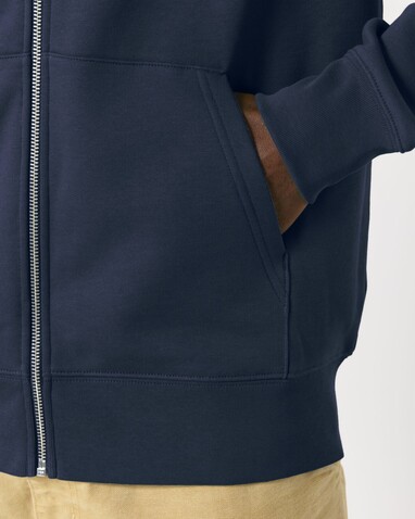 Cultivator 2.0 - Der Iconic Unisex-Zip-Hoodie - French Navy - L bedrucken, Art.-Nr. STSU179C7271L