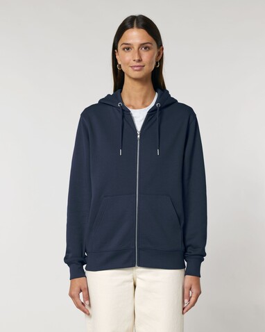 Cultivator 2.0 - Der Iconic Unisex-Zip-Hoodie - French Navy - 4XL bedrucken, Art.-Nr. STSU179C7274X