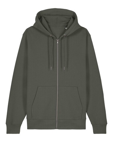 Cultivator 2.0 - Der Iconic Unisex-Zip-Hoodie - Khaki - XL bedrucken, Art.-Nr. STSU179C2231X