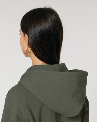 Cultivator 2.0 - Der Iconic Unisex-Zip-Hoodie - Khaki - XS bedrucken, Art.-Nr. STSU179C223XS