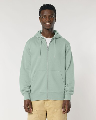 Cultivator 2.0 - Der Iconic Unisex-Zip-Hoodie - Aloe - XS bedrucken, Art.-Nr. STSU179C089XS