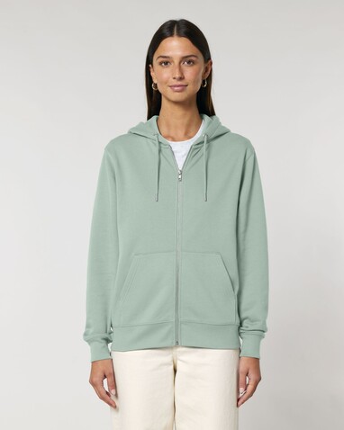 Cultivator 2.0 - Der Iconic Unisex-Zip-Hoodie - Aloe - 3XL bedrucken, Art.-Nr. STSU179C0893X